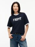 Blue Tommy Hilfiger x FRGMT Ringer T-Shirt Cu Croiala Regular  Barbati
