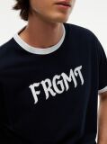 Blue Tommy Hilfiger x FRGMT Ringer T-Shirt Cu Croiala Regular  Barbati