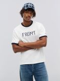 Bej Tommy Hilfiger x FRGMT Ringer T-Shirt Cu Croiala Regular  Barbati