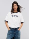 Bej Tommy Hilfiger x FRGMT Ringer T-Shirt Cu Croiala Regular  Barbati