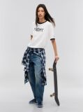 Bej Tommy Hilfiger x FRGMT Ringer T-Shirt Cu Croiala Regular  Barbati