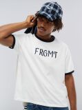 Bej Tommy Hilfiger x FRGMT Ringer T-Shirt Cu Croiala Regular  Barbati