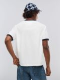 Bej Tommy Hilfiger x FRGMT Ringer T-Shirt Cu Croiala Regular  Barbati
