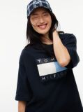Blue Tommy Hilfiger x FRGMT T-Shirt Din jerseu Cu Croiala Lejera  Barbati