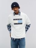 Bej Tommy Hilfiger x FRGMT T-Shirt Din jerseu Cu Croiala Lejera  Barbati