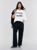 Bej Tommy Hilfiger x FRGMT T-Shirt Din jerseu Cu Croiala Lejera  Barbati