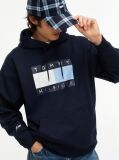 Blue Tommy Hilfiger x FRGMT Hanorac Cu Croiala Lejera   Barbati