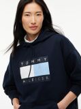 Blue Tommy Hilfiger x FRGMT Hanorac Cu Croiala Lejera   Barbati