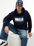 Blue Tommy Hilfiger x FRGMT Hanorac Cu Croiala Lejera   Barbati