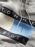 Gri Tommy Hilfiger x FRGMT Hanorac Cu Croiala Lejera   Barbati