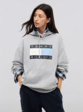 Gri Tommy Hilfiger x FRGMT Hanorac Cu Croiala Lejera   Barbati