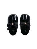 Negru Balerina Cu Velcro  Fete