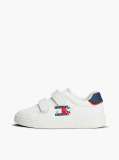 White Peanuts® Velcro Sneakers  Kids Unisex