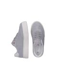 Gri Sneakers Suede Cu Steag Tonal  Fete