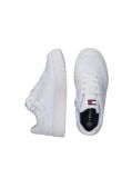 Alb Sneakers Cu Sireturi Low Cut  Copii unisex