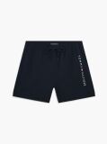 Blue Pantaloni Scurti De Plaja Cu Lungime Medie Cu Logo Original  Barbati