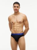 Blue 3-Pack Signature Chiloti Cu Logo Metalic Pe Talie  Barbati