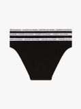 Negru 3-Pack Chiloti Cu Logo Pe Talie  Femei