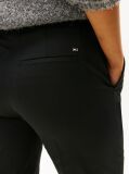 Negru Chino Slim Fit Drepti  Femei