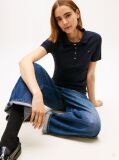 Blue Tricou Polo 1985 Slim  Femei