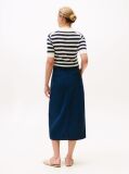 Blue Fusta Midi Tip Chino  Femei