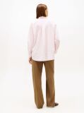 Roz Camasa Oversized Cu Logo Brodat  Femei