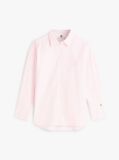 Roz Camasa Oversized Cu Logo Brodat  Femei