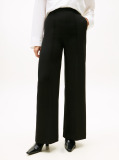 Negru Pantaloni Relaxati Wide Leg  Femei