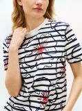Multi Tricou Din Tricot Interlock Cu Imprimeu Floral  Femei