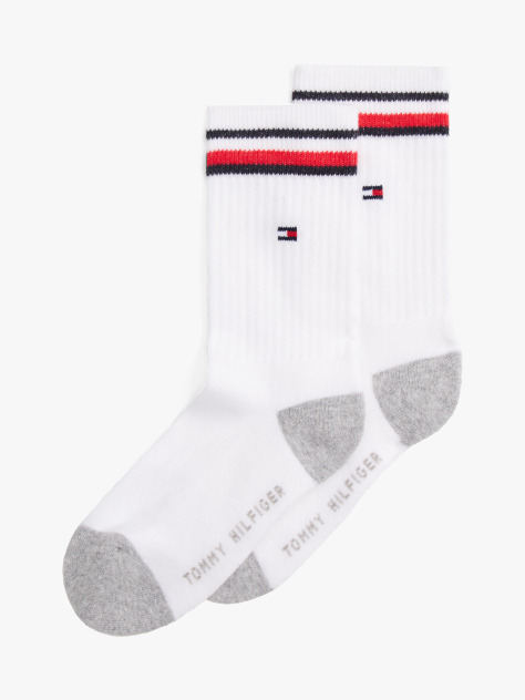 Alb 2-Pack Sosete TH Iconic Sports Pentru Copii  Copii unisex