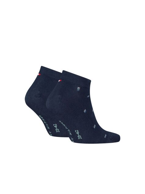 Blue 2-Pack Sosete Pentru Adidasi  Barbati