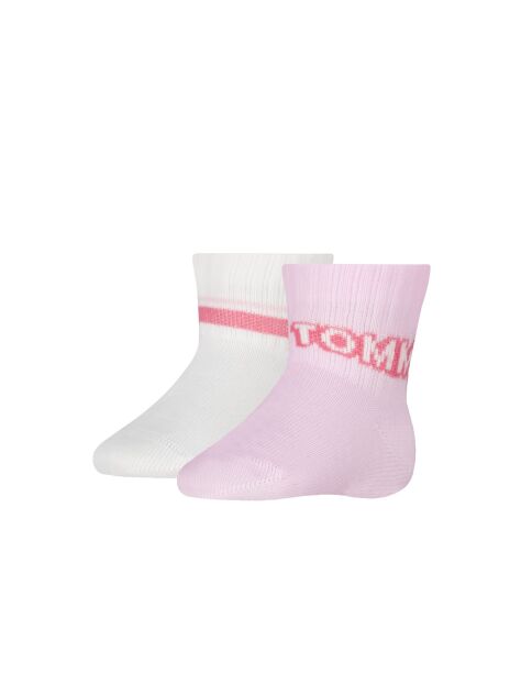 Roz 2-Pack Sosete ABS  Nou nascuti
