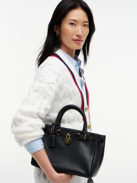 Negru Geanta Crossbody American Icon Din Piele  Femei