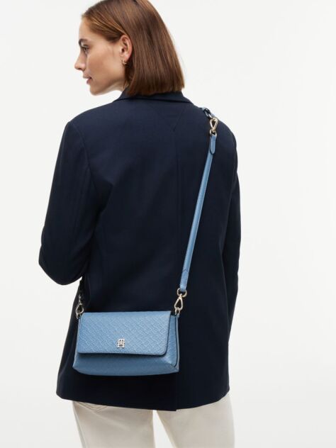 Blue Geanta Crossbody Convertibila Hilfiger Icon  Femei