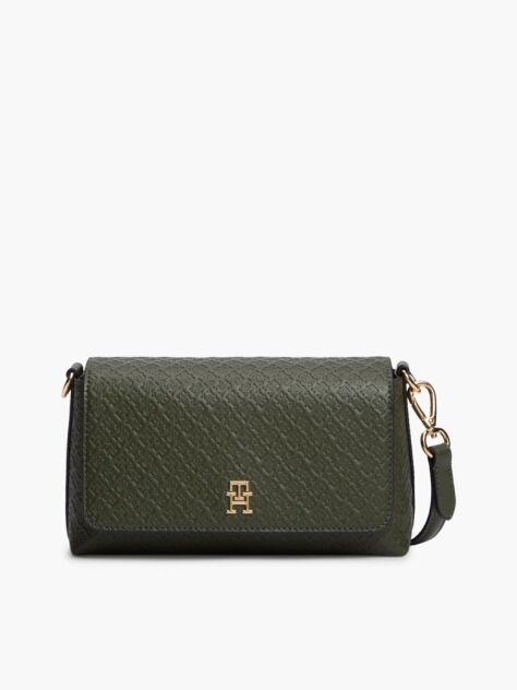 Verde Geanta Crossbody Convertibila Hilfiger Icon  Femei