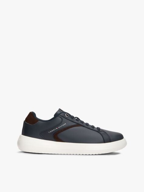 Blue Adidasi Cupsole Din Piele  Barbati