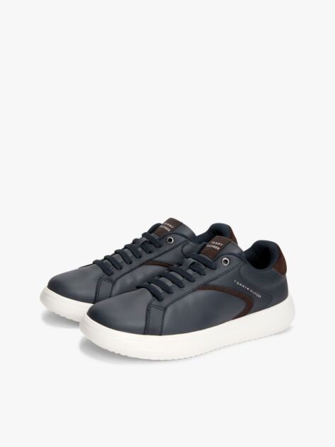 Blue Adidasi Cupsole Din Piele  Barbati
