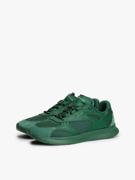 Verde Adidasi Usori Cu Texturi Mixte  Barbati