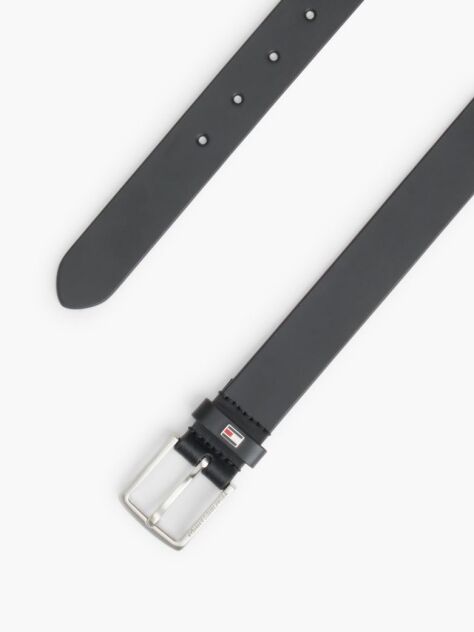 Negru Curea Din Piele Cu Catarama Patrata  Copii unisex