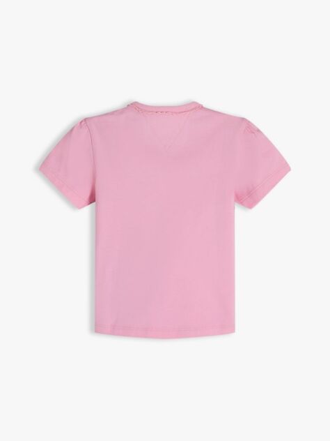 Roz T-Shirt Essential Cu Maneci Flutter  Nou nascuti