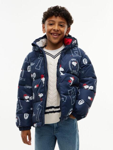 Multi Peanuts® Geaca Cu Gluga Si Croiala Lejera   Copii unisex