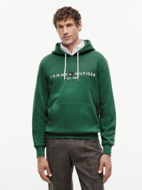 Verde Hanorac Cu Logo Tommy  Barbati
