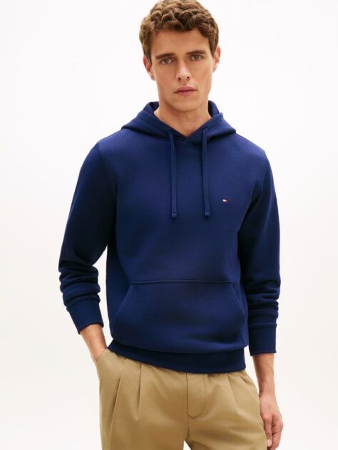 Blue Flag Embroidery Terry Hoody  Men