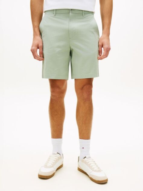 Gri Dover Twill Chino Pantaloni Scurti 8"  Barbati