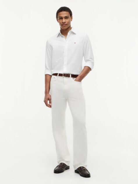 Multi Camasa Flex Din Poplin Cu Croiala Regular Si Model Printat  Barbati