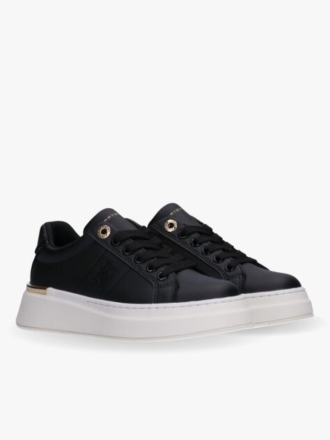 Negru Sneakers Cu Sireturi TH Monogram  Fete