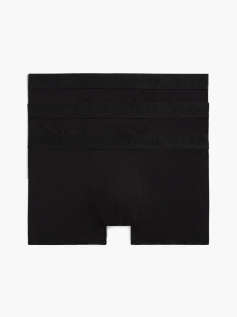Negru Set De 3 Boxeri Cu Banda Elastica In Culori Asortate  Barbati