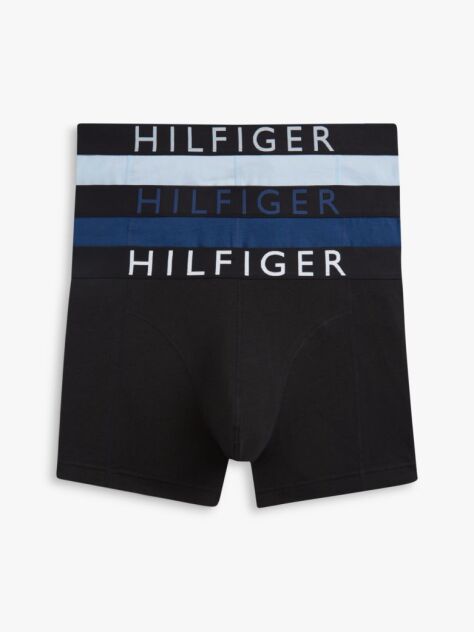 Multi 3-Pack Trunks Cu Logo Pe Talie  Barbati