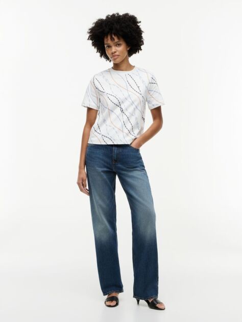 Multi Tricou Boxy Din Tricot Interlock  Femei