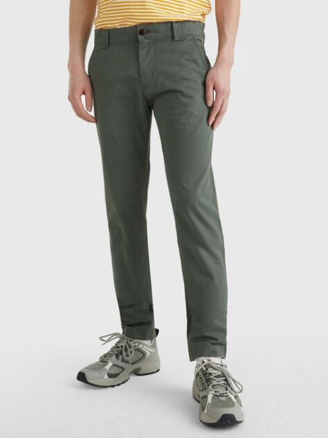 Khaki Pantaloni Chinos Slim Fit Scanton  Barbati
